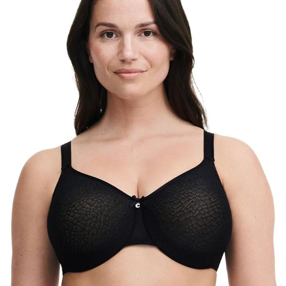 Chantelle✨ C18910 C Magnifique Seamless Unlined Minimizer 34D Black NWOT